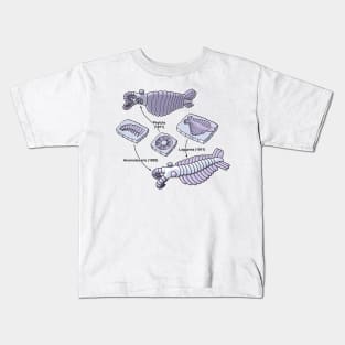 Anomalocaris Fossils Kids T-Shirt